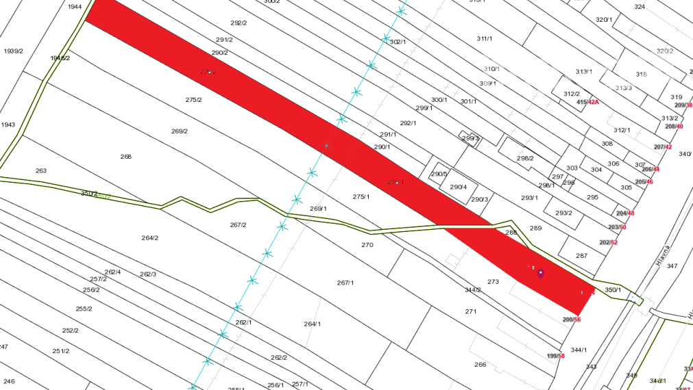 Rodinný dom s veľkorysým pozemkom.