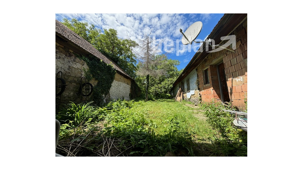 Rodinný dom s veľkorysým pozemkom.