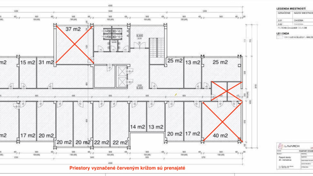 Kancelárske priestory na prenájom