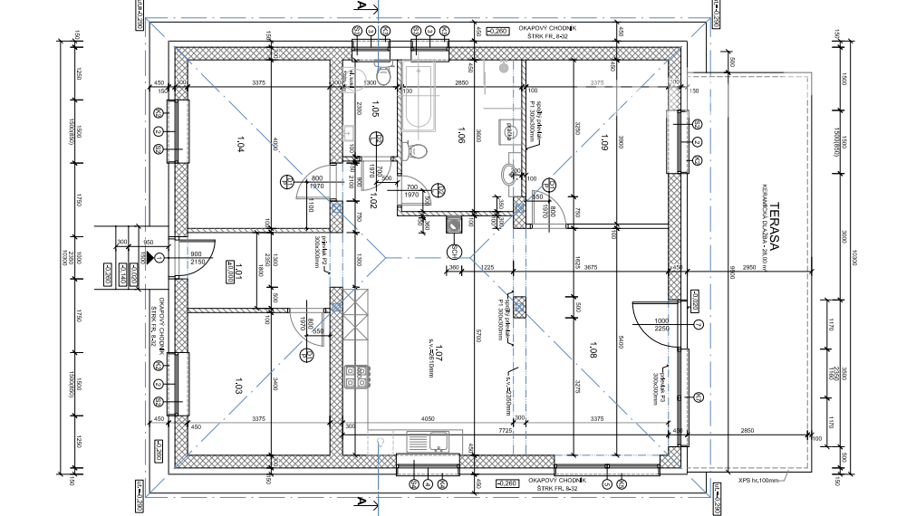 Na predaj 4-izbový rodinný dom v Hrubej Borši