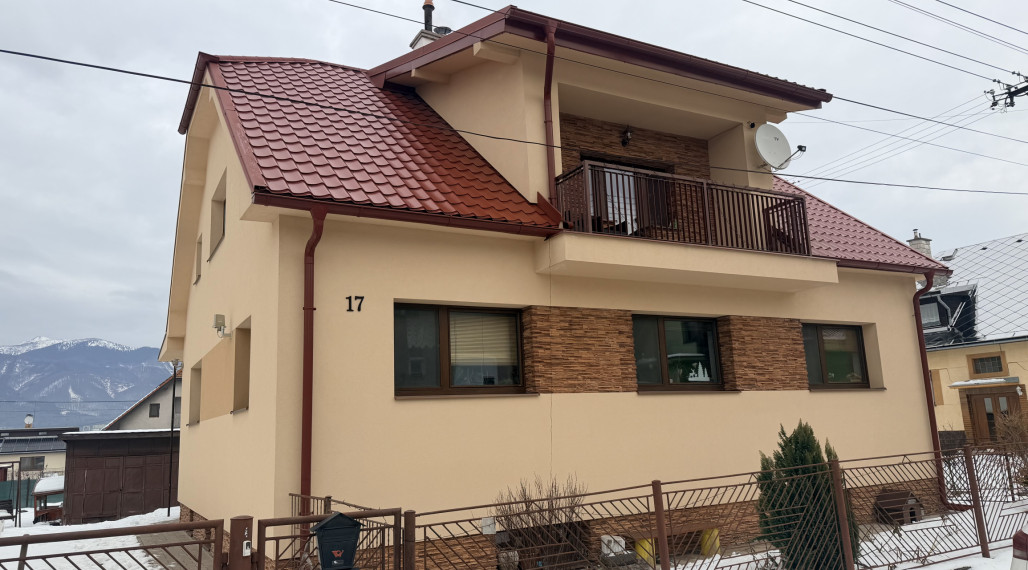 Na prenájom rodinný dom v obci Sučany