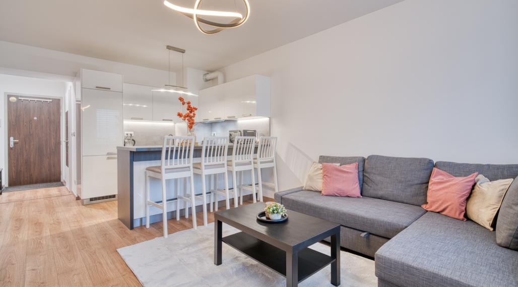 Na prenájom 2-izbový byt v projekte Stein v Bratislave