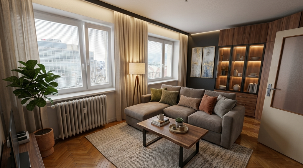 Na predaj priestranný 3-izbový byt v lokalite Martin-Sever