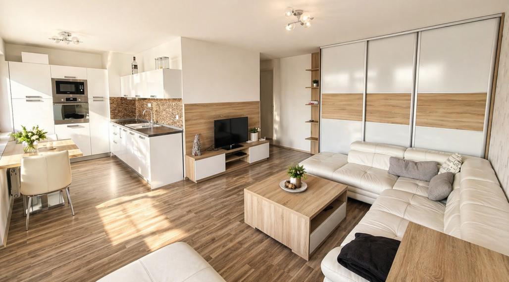 Na prenájom moderný 3-izbový byt v OC Retro